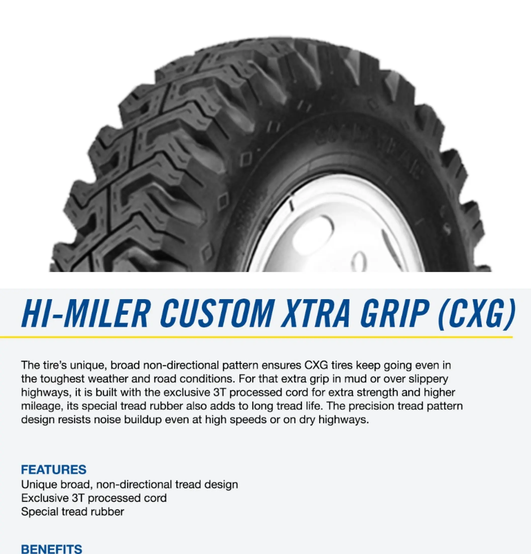 Goodyear 650 14 8p Hm Cxg Mix Car Tires Lazada Ph