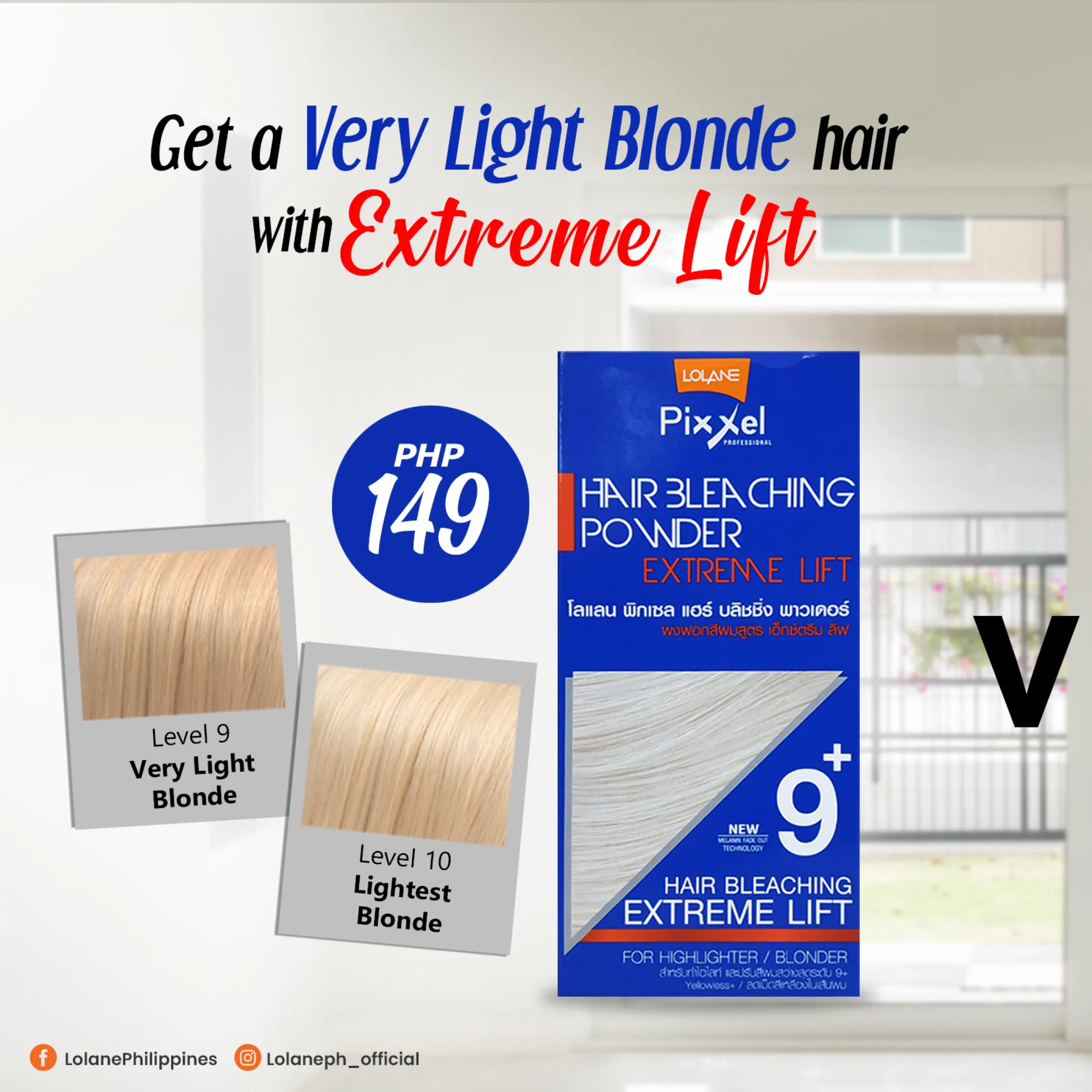 Lolane Pixxel Hair Bleaching Set Extreme Lift Lazada Ph