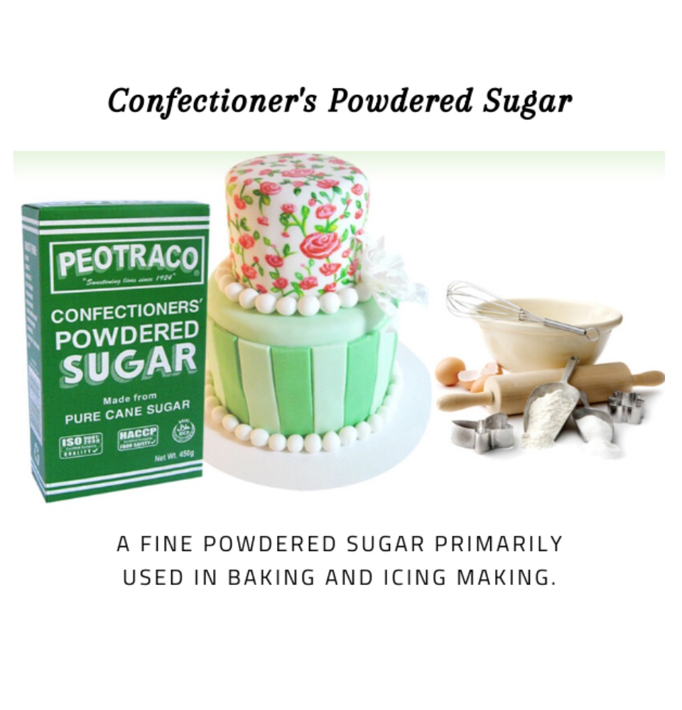 Peotraco Confectioners Powdered Sugar 20kg Peotraco Confectioner ...