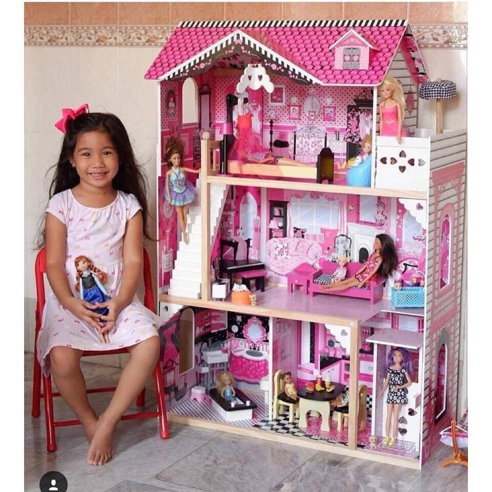 lazada barbie doll house