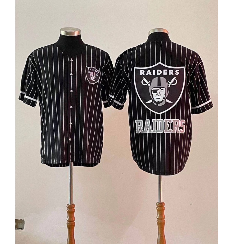 MLB x NFL RAIDERS BASEBALL JERSEY PATCH