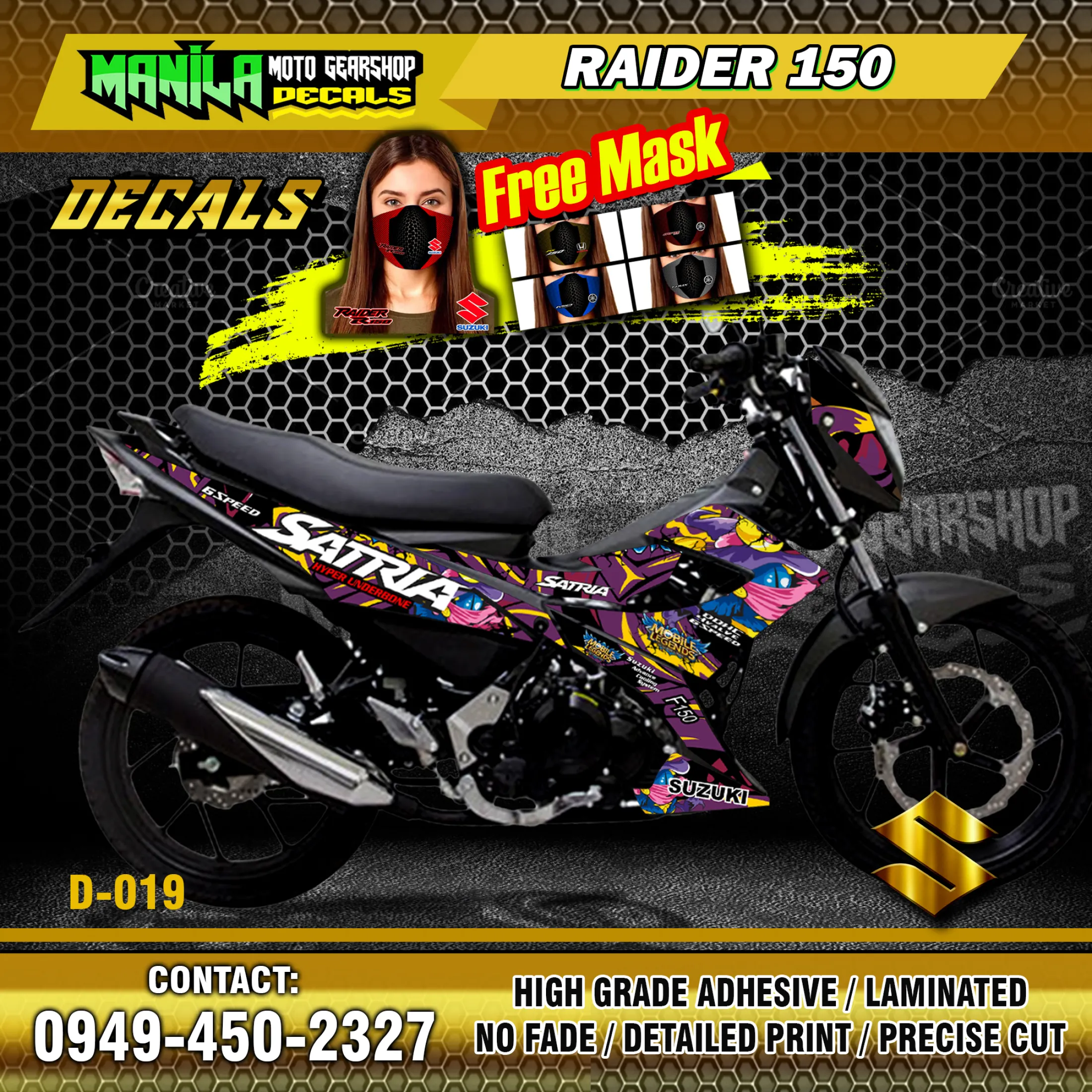 Raider 150 Decals Lazada Ph