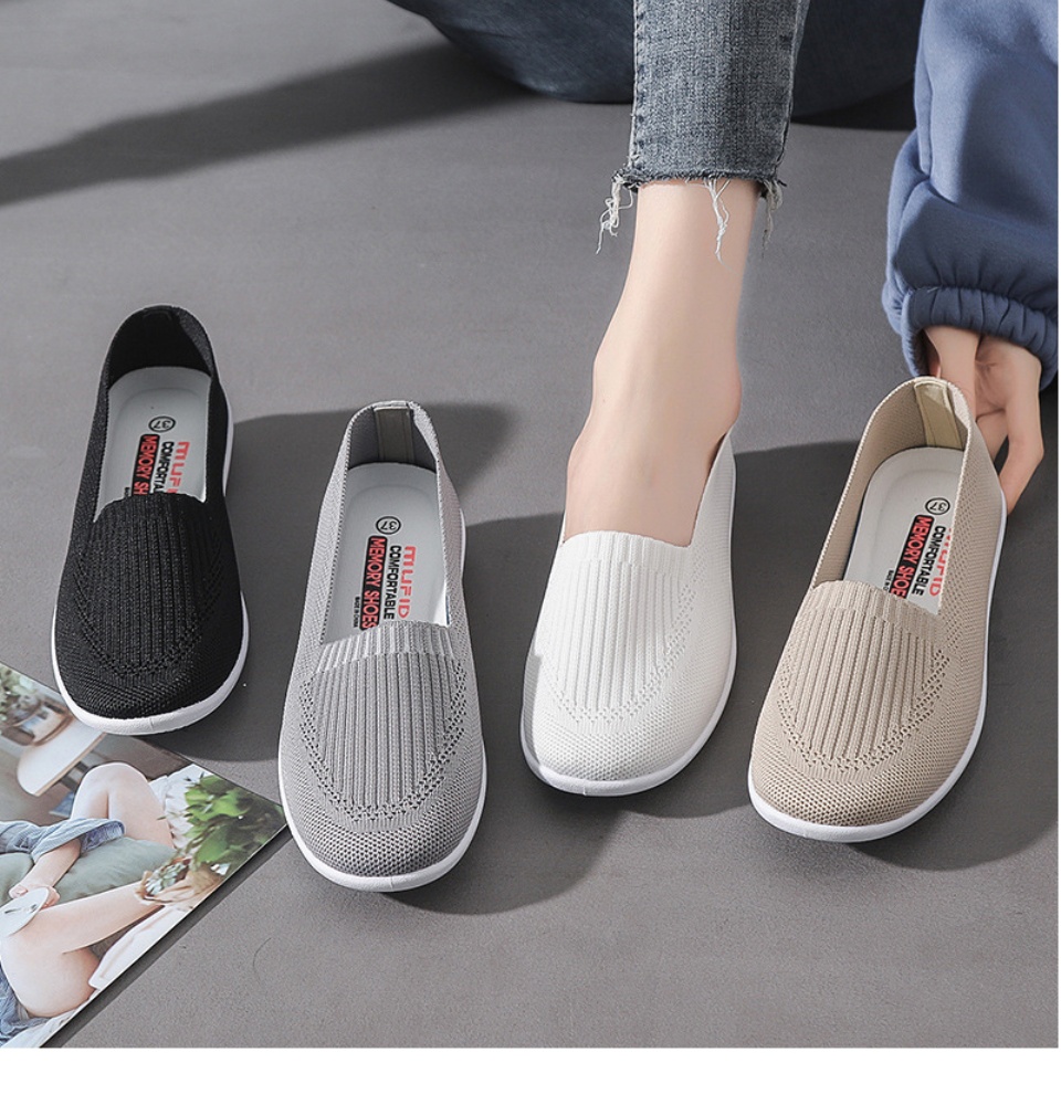 Atikota Women Canvas Sneaker Shoes Slip 