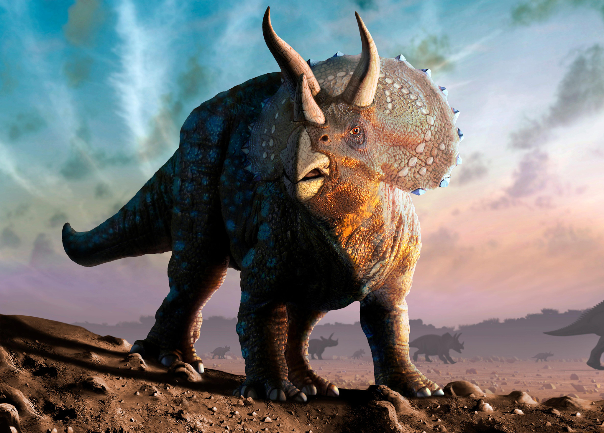 triceratops robot