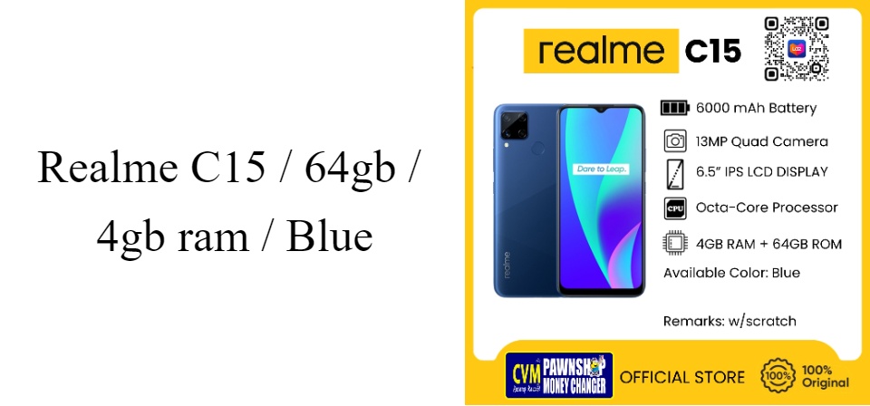 4gb Ram 64gb Rom Realme C15 Price 64gb Mobile Realme C15 64gb
