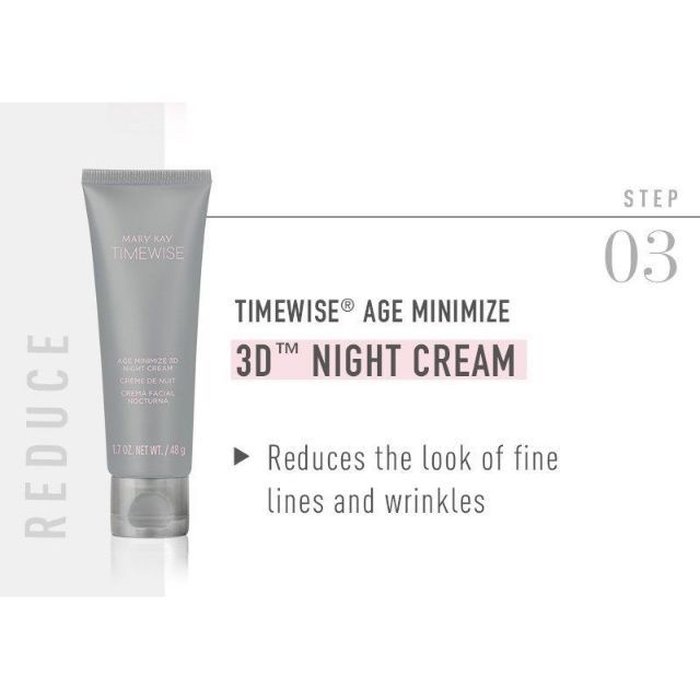 mary kay 3d night cream