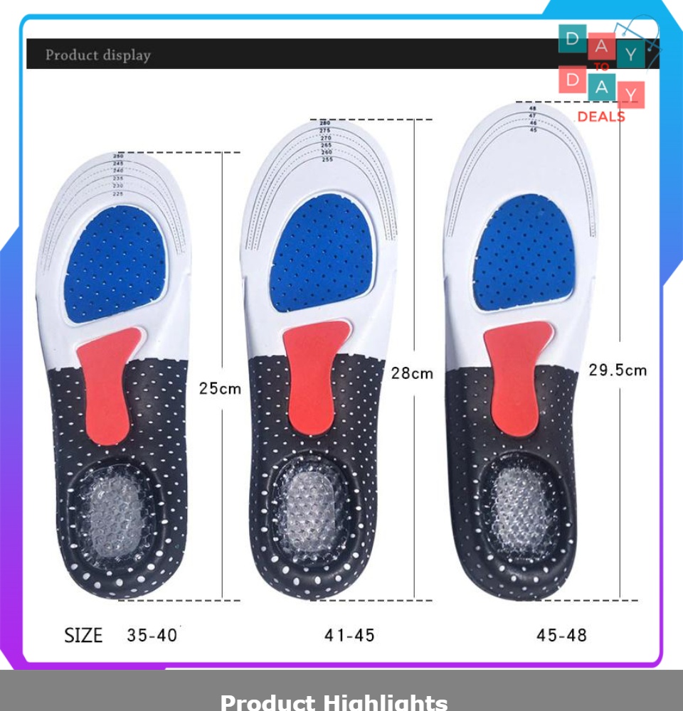 gel insoles for running