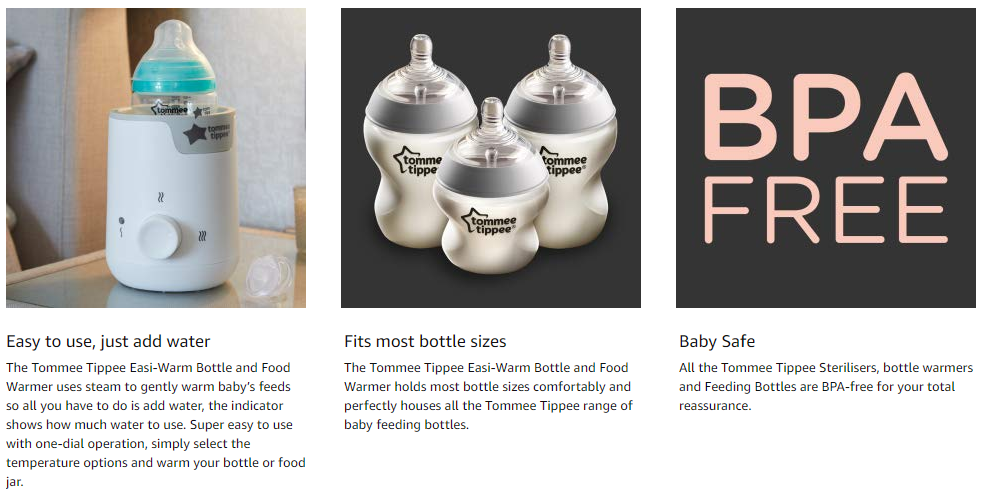 tommee tippee bottle temperature indicator