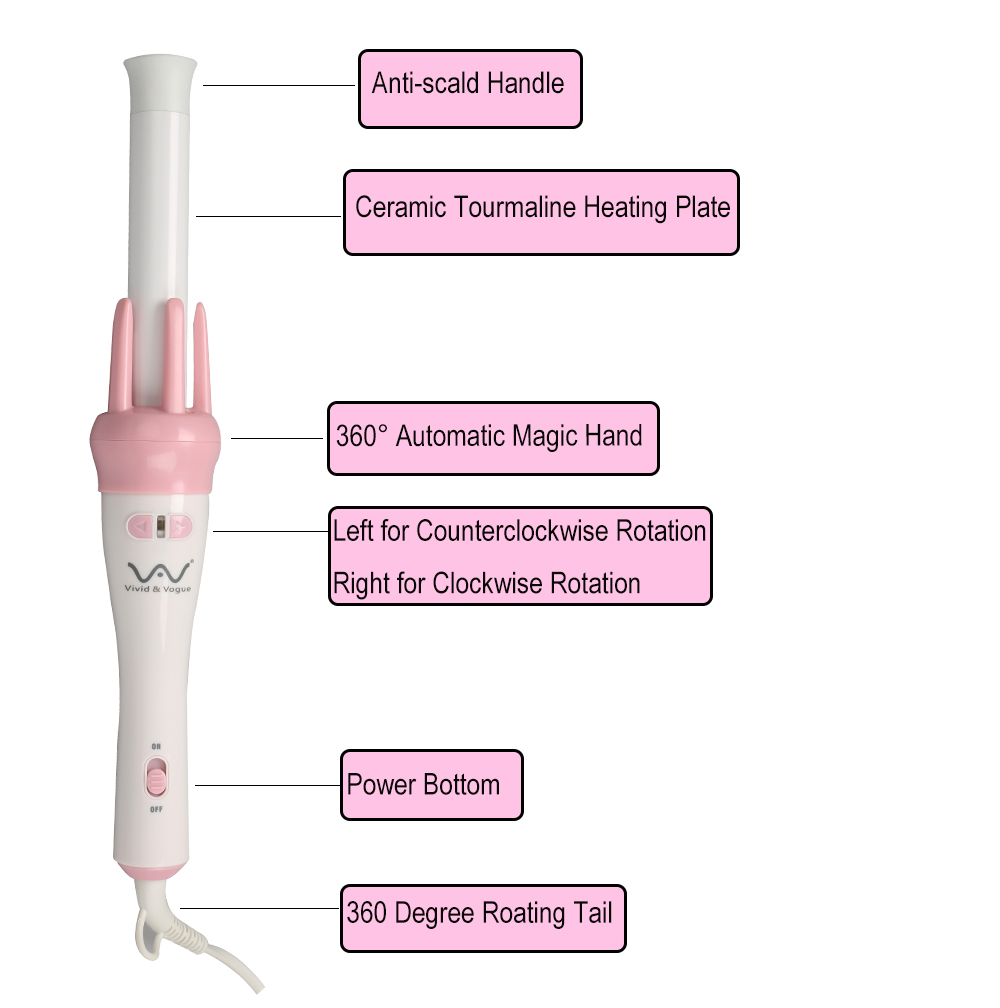 vivid and vogue curling iron