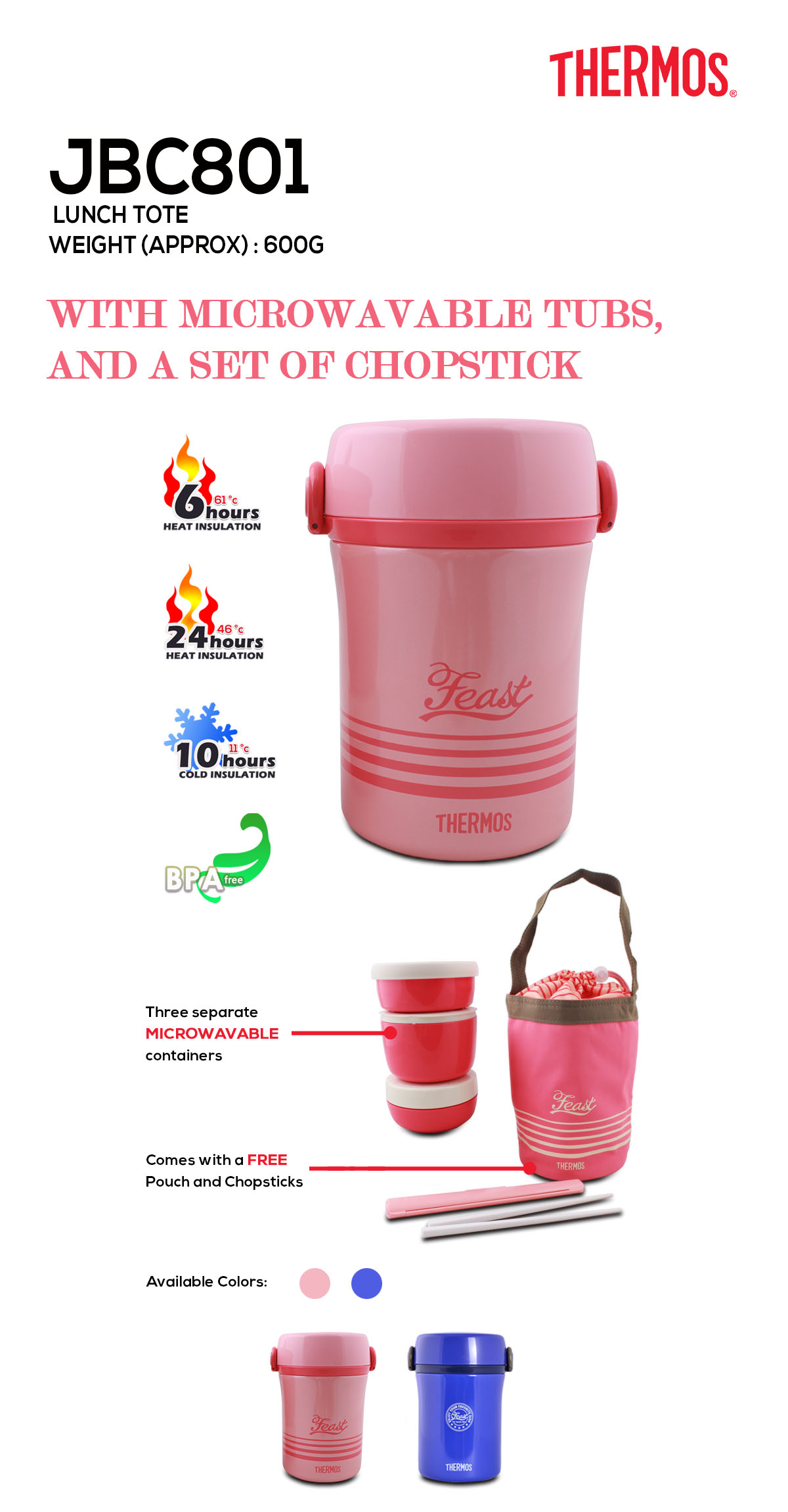 lunch box with coffee thermos