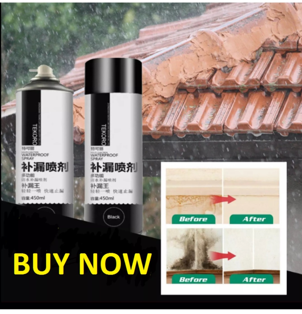 REAL or FAKE?, TEKORO Waterproof Leak Repair Spray Paint, Roof Sealant