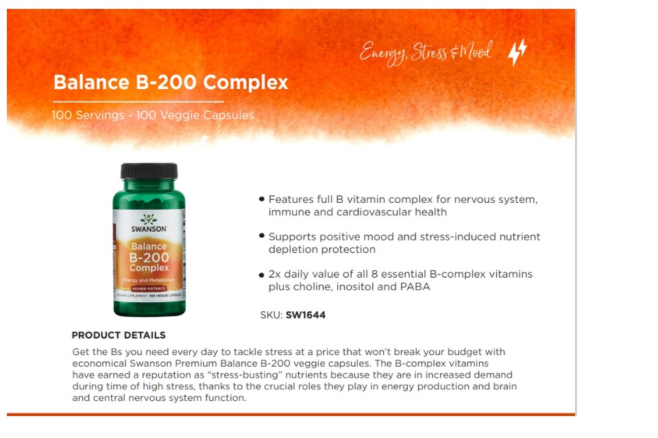 Complesso Di Vitamina B-100 100 Capsule - Foto 10