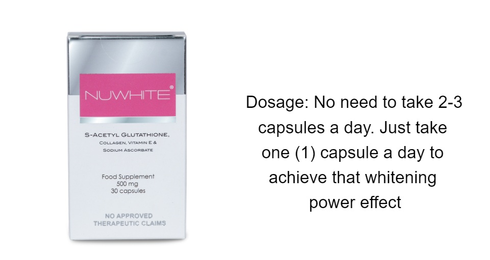 Nuwhite S-Acetyl Glutathione (Set of 3) | Lazada PH