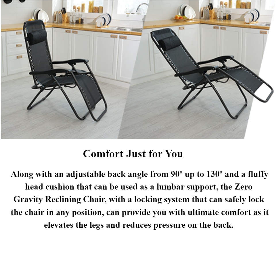 wedo zero gravity chair lazada