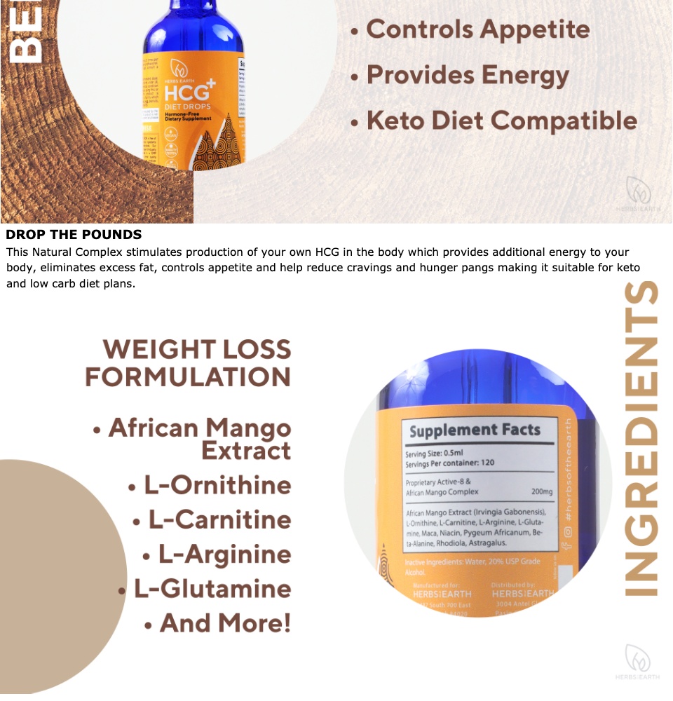 diet drops l-carnitine l-arginine HCG Diet Drops