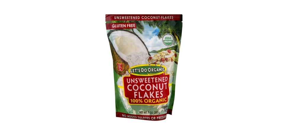 Let's Do Organic® Organic Unsweetened Toasted Coconut Flakes