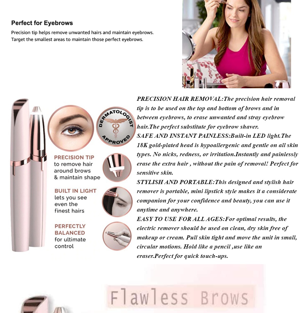 flawless eyebrow trimmer target