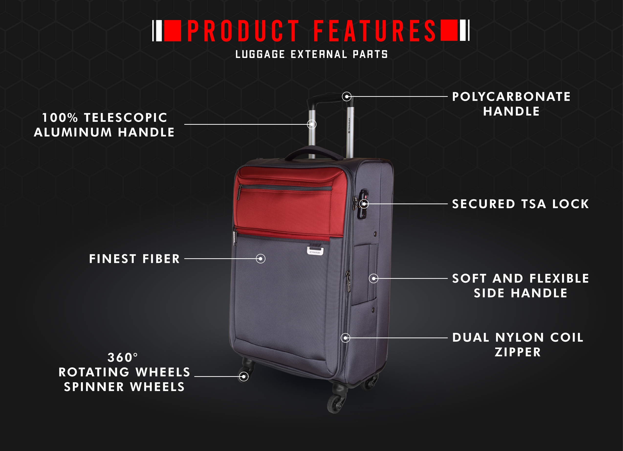 it luggage soft case