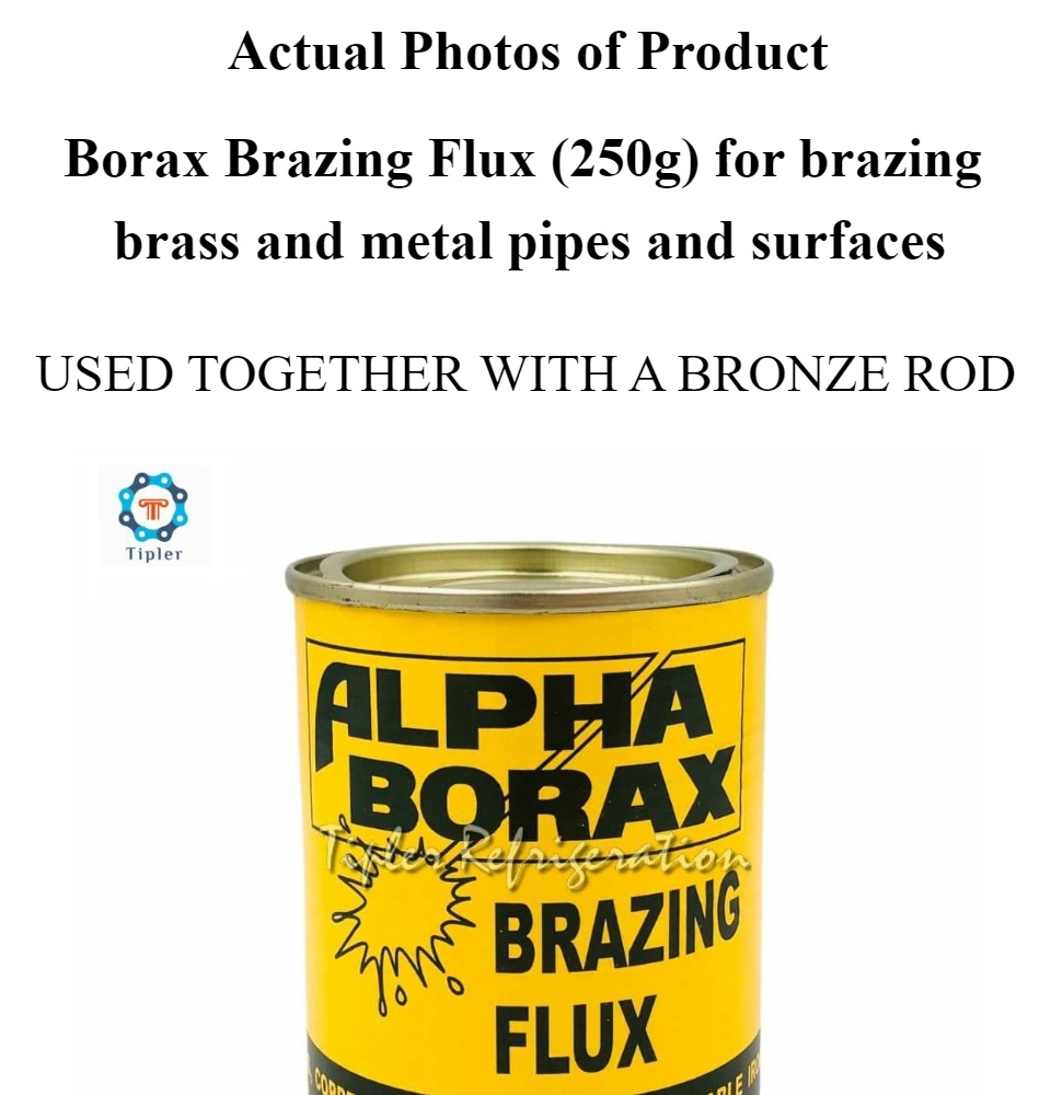 5 pcs Borax Brazing Flux (10g) for brazing brass and metal pipes and  surfaces