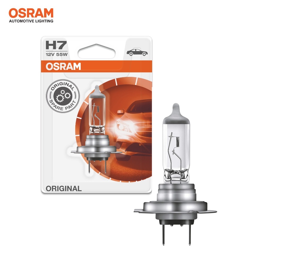 Osram PX26d-64210L-499 Automobile lampe H7, 12 V, 55W 