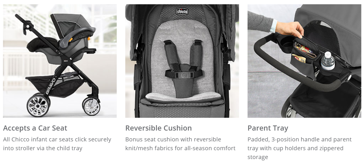 bravo car seat stroller
