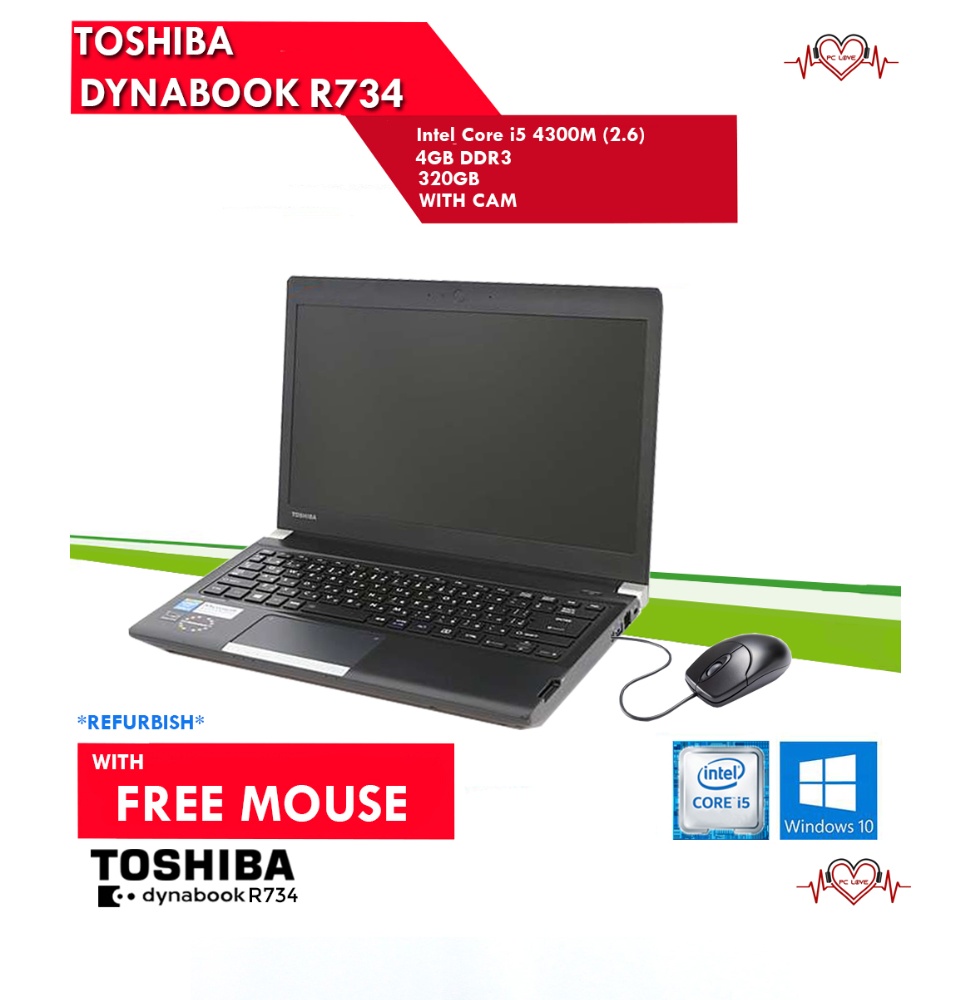 Toshiba dynabook R734/ 13