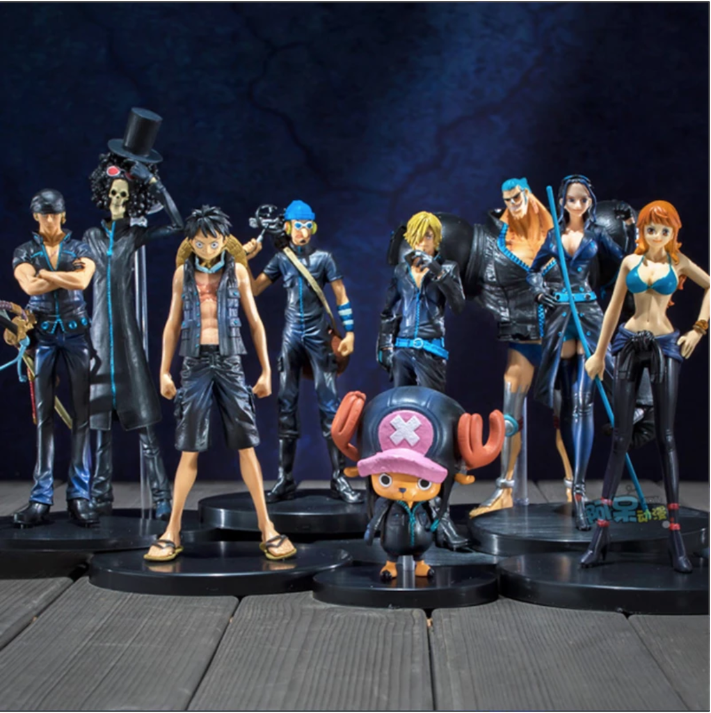 Black One Piece Film Gold High Quality Collectibles Action Figures Perfect For Gifts Set Of 9 Lazada Ph