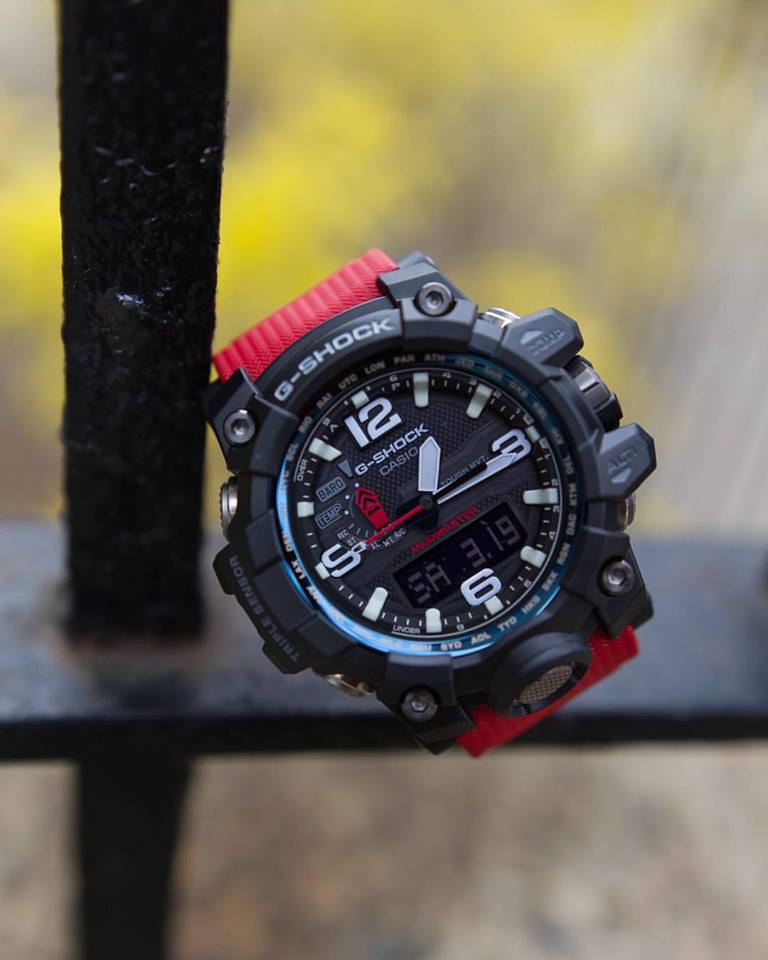 casio g shock rescue red