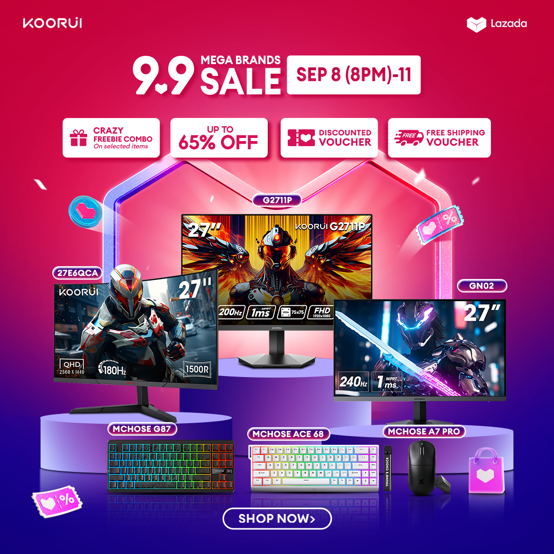 KOORUI Philippines Official Online Store | Shop Now on Lazada