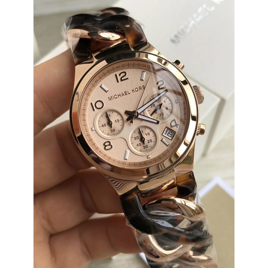 michael kors runway ceramic watch