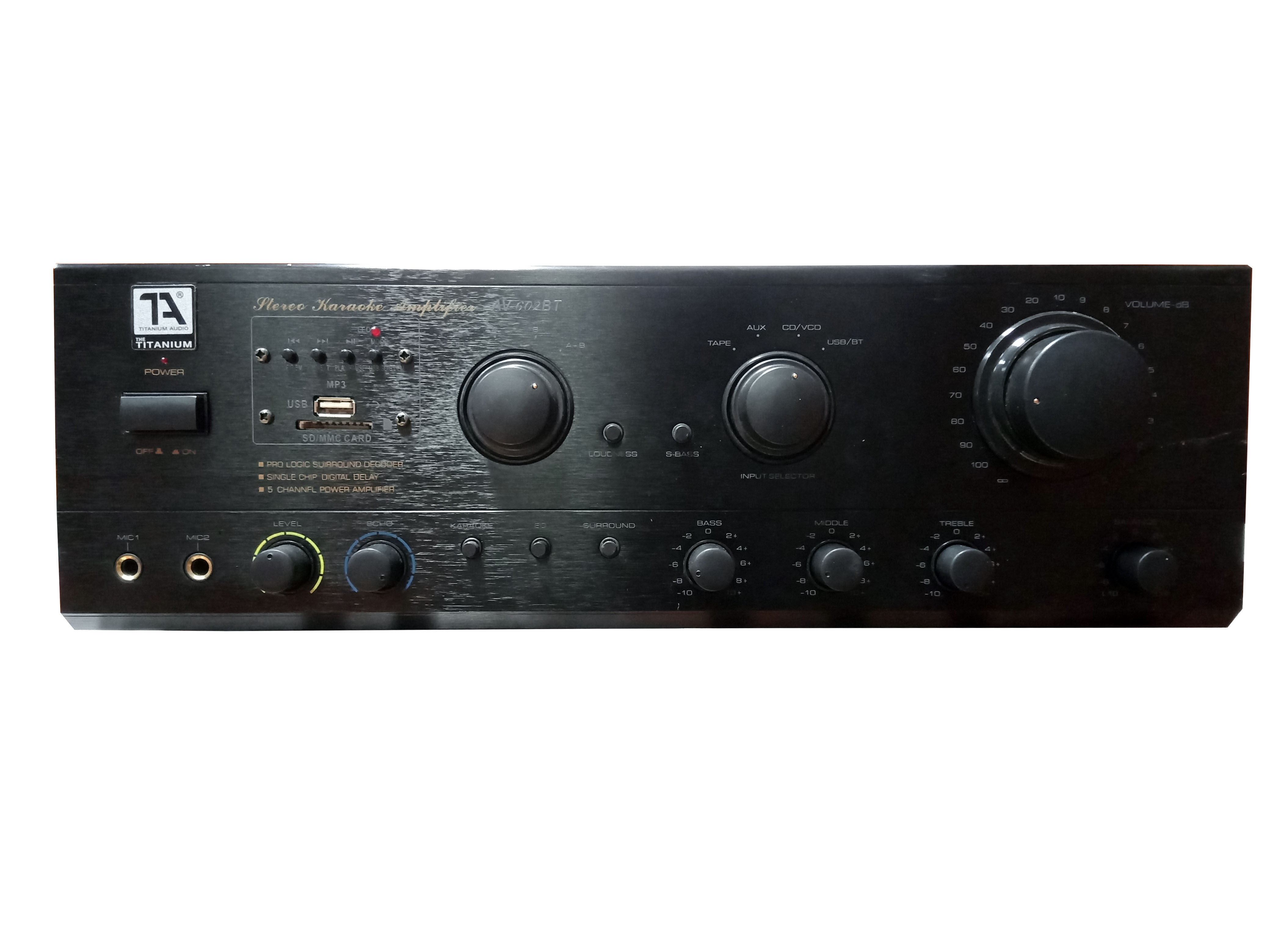 amplifier with subwoofer output