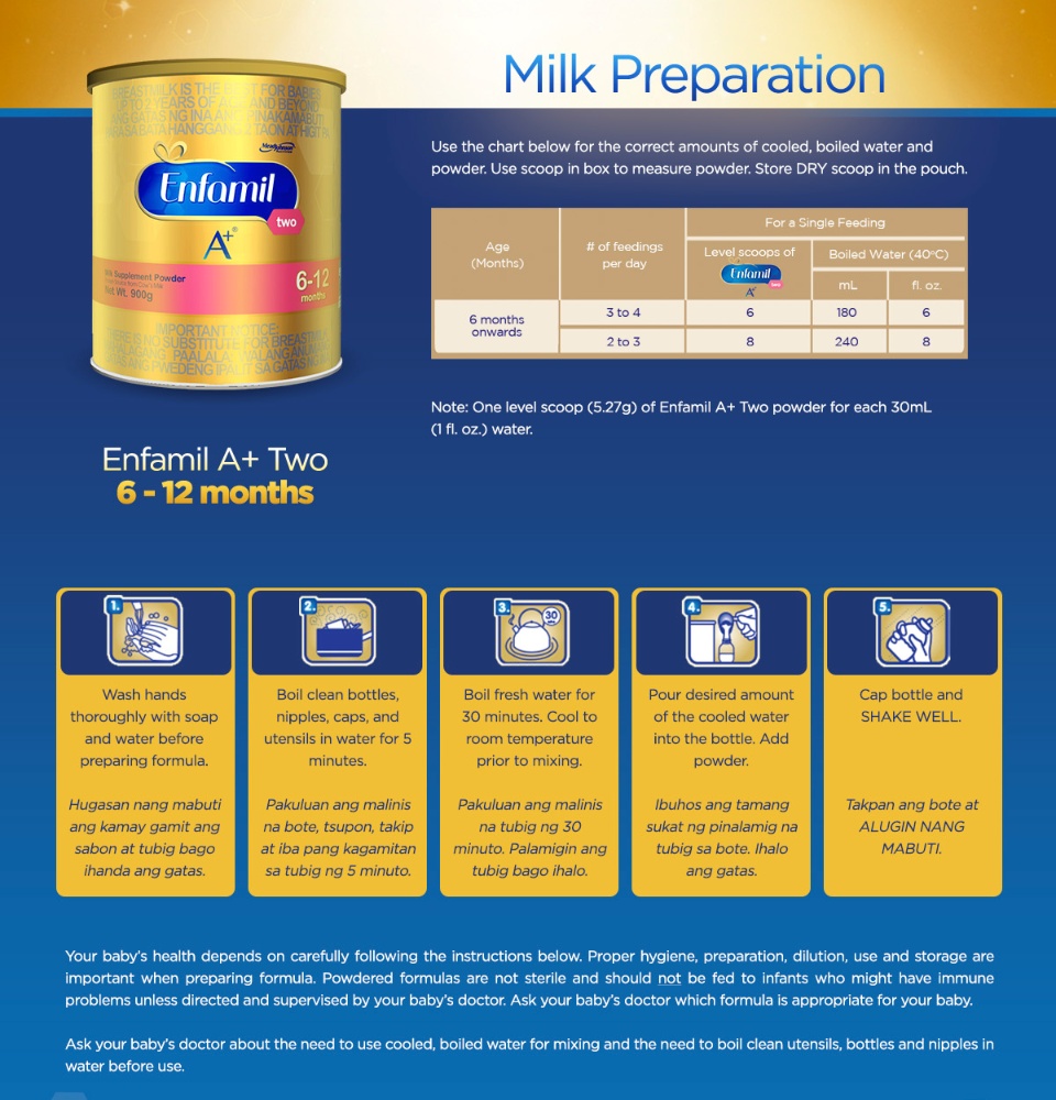 enfamil 6 months