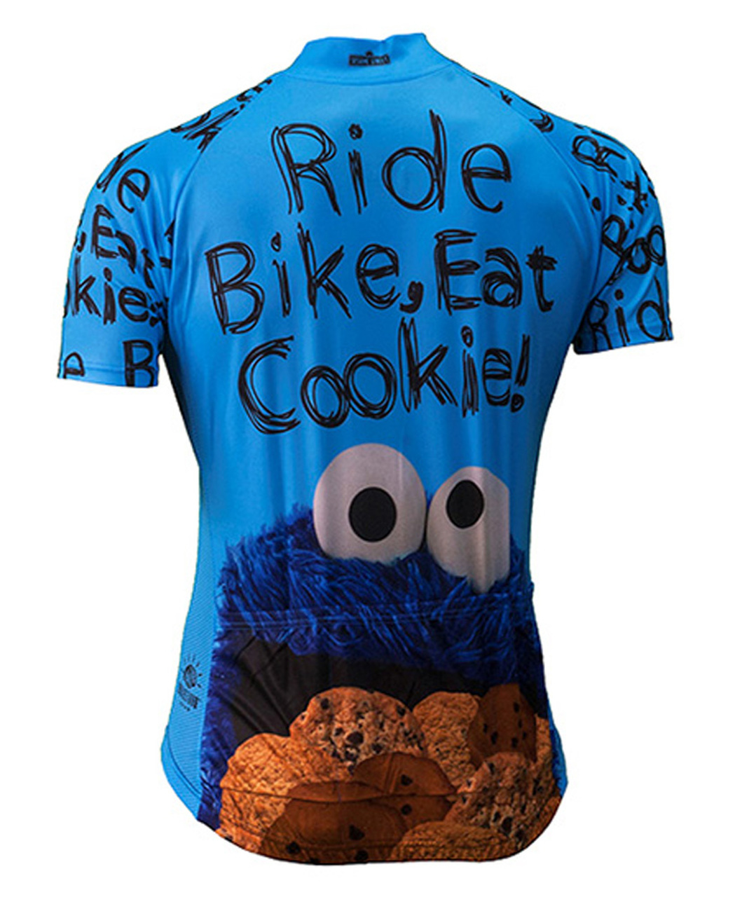 cookie monster bike jersey