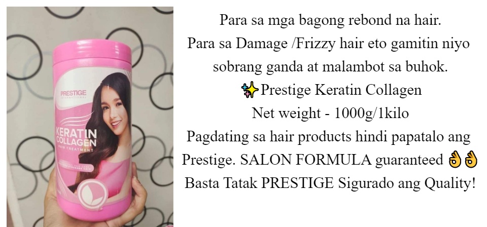 PRESTIGE KERATIN COLLAGEN HAIR TREATMENT | Lazada PH
