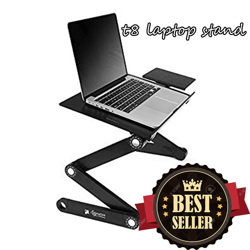 T8 Portable Laptop Stand Desk Home Office Foldable Laptop Stand