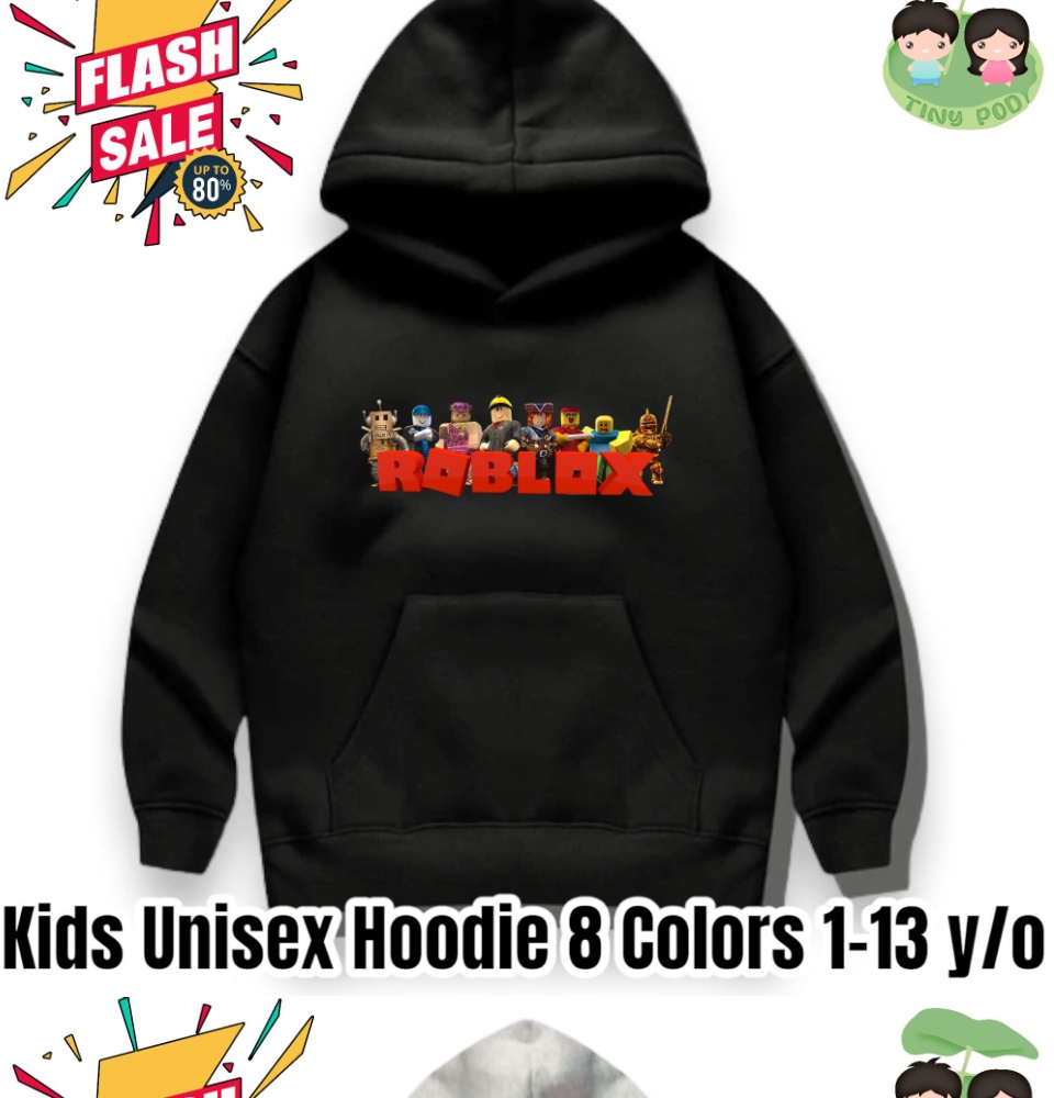 Hoodie Dos Desenhos Animados De Crianças Roblox Moda 3d Primavera Digital E  Outono Algodão Impressão Popular Meninos E Meninas casaco De $117,18