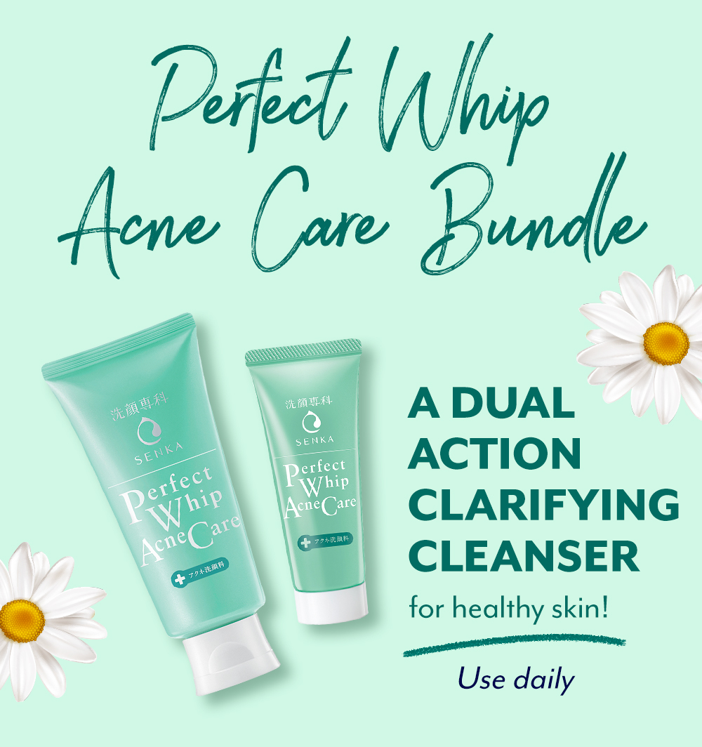 perfect whip senka acne