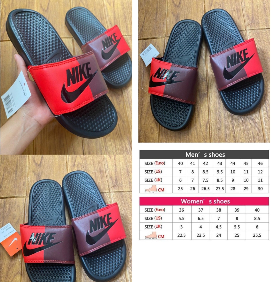 nike benassi slipper