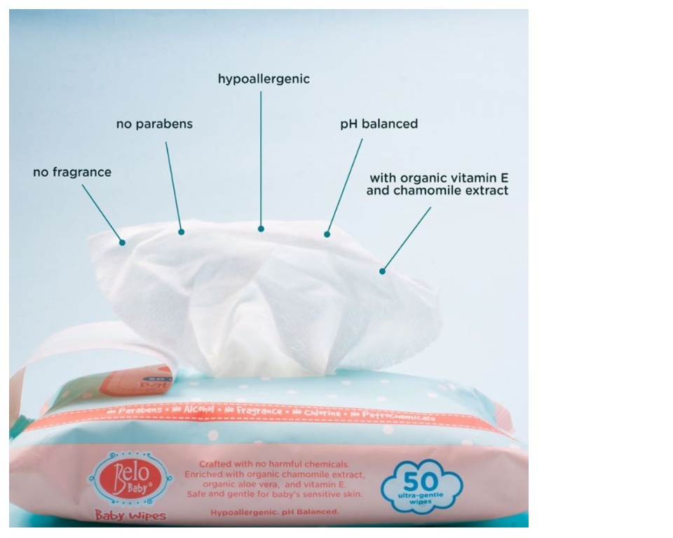 belo baby wipes