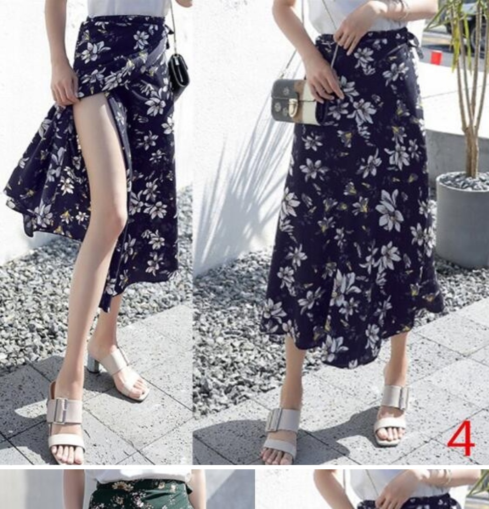 maxi skirt tie waist