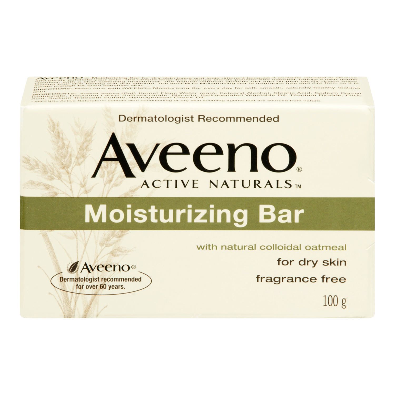aveeno active naturals moisturizing bar