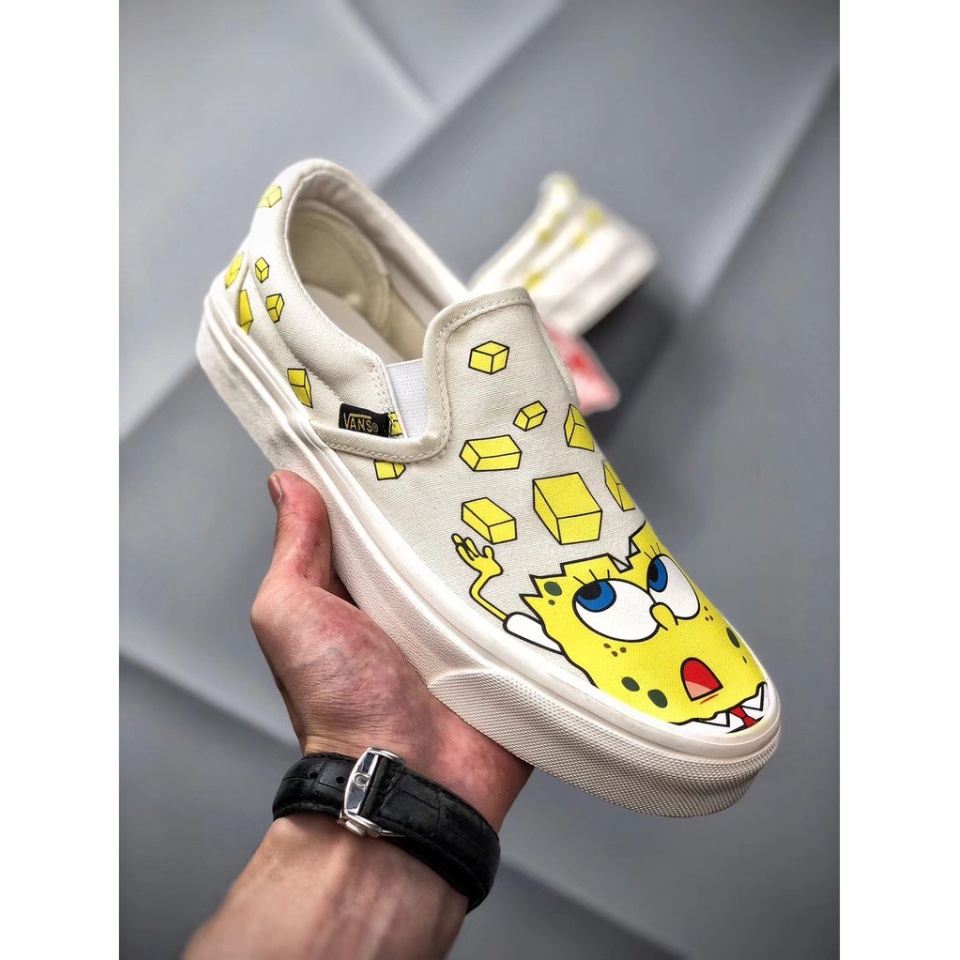vans spongebob slip on