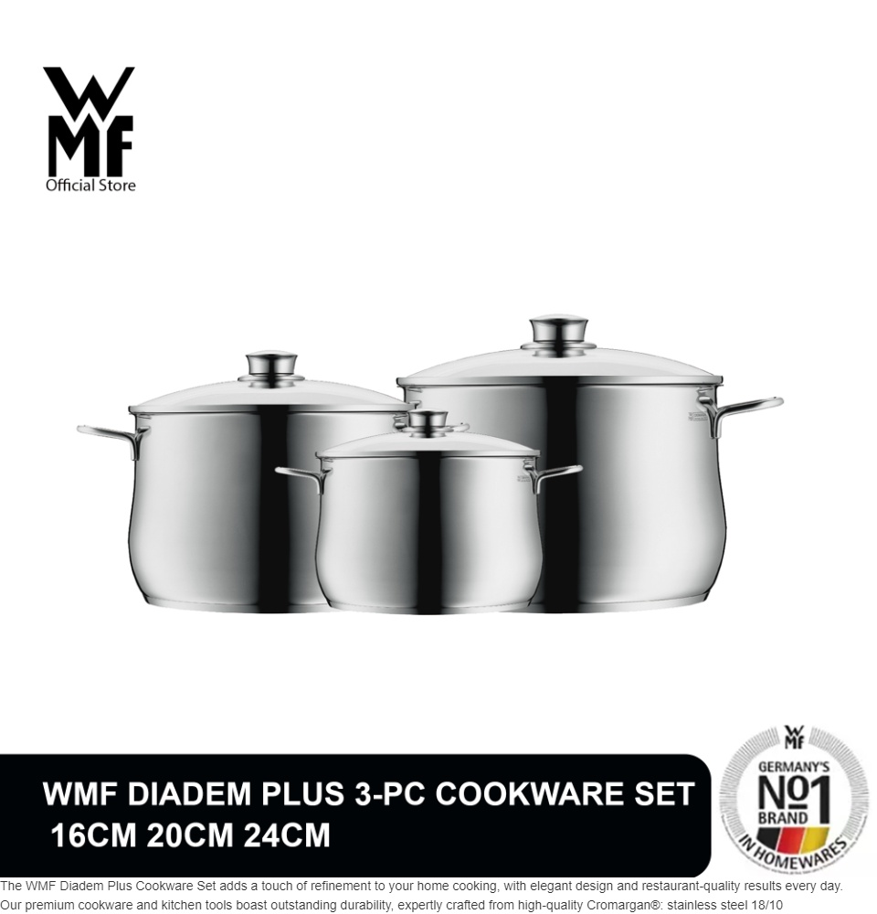 WMF Diadem Plus 5-Piece Cooking Set