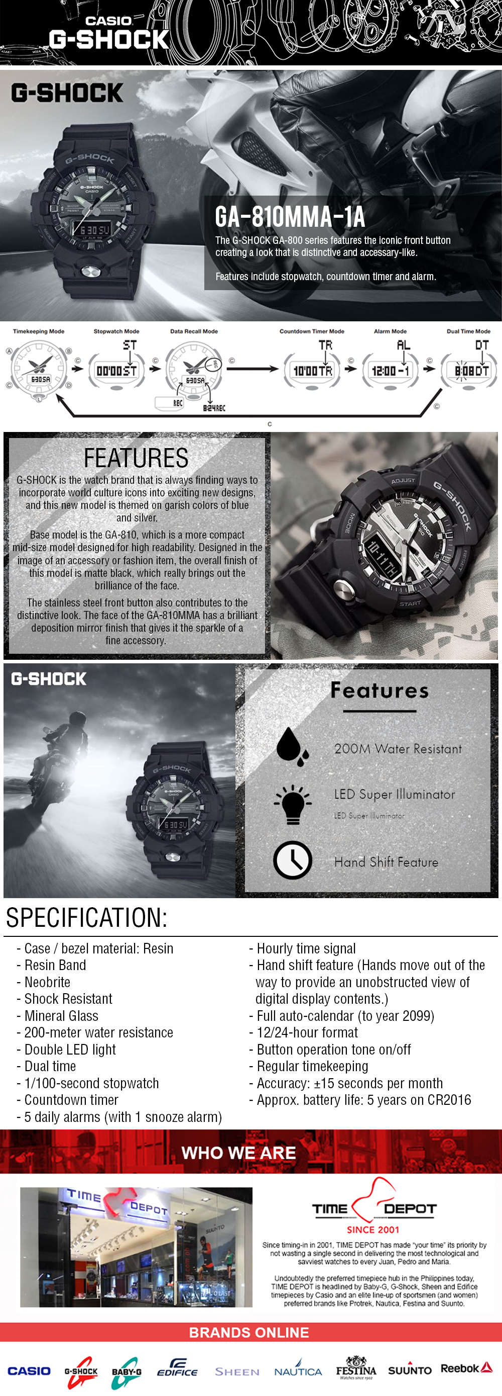 g shock move hands out of the way