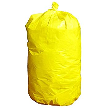 Yellow Garbage Bag Trash Bag 