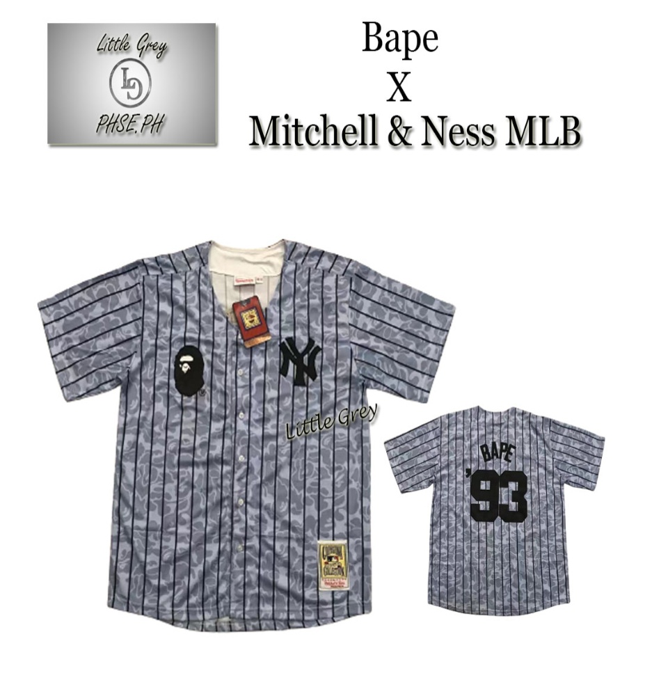 Los Angeles Dodgers #93 A Bathing Ape MLB Baseball Jersey -S.M.L.