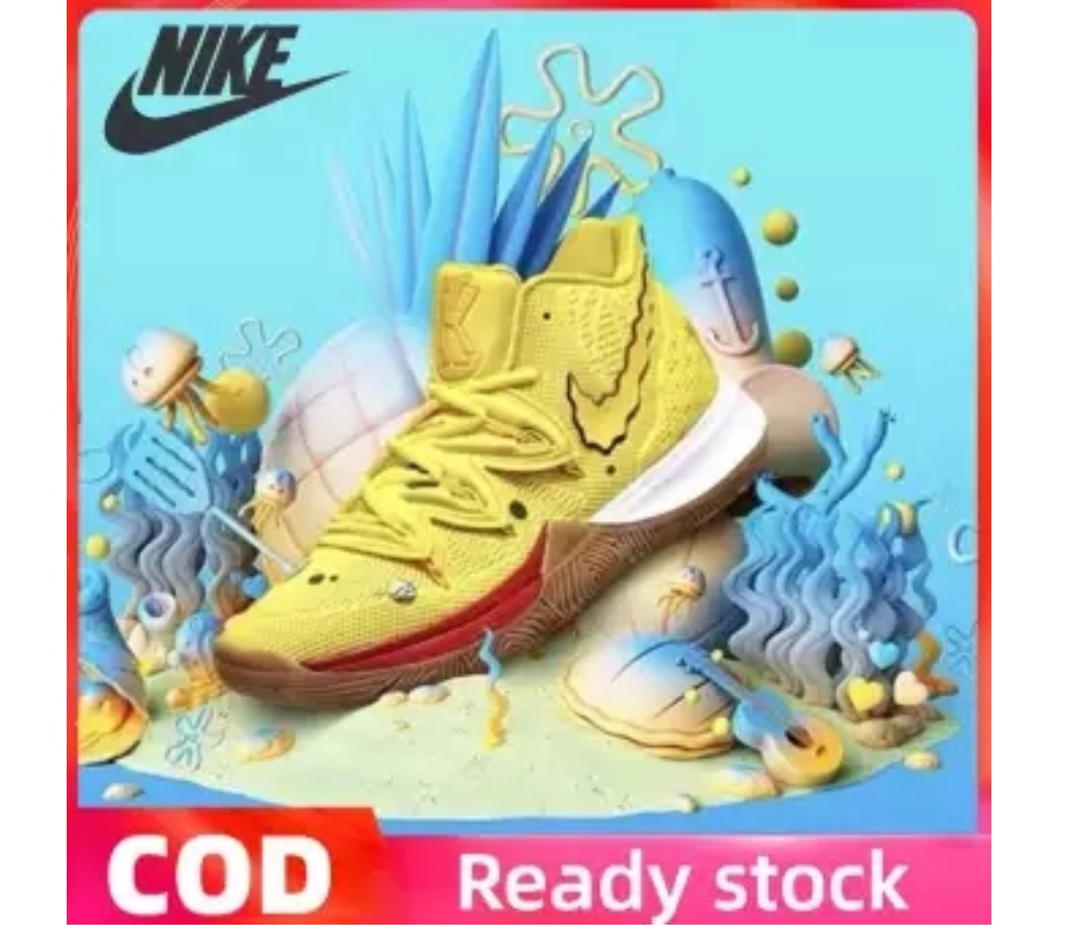 kids kyrie 5 spongebob