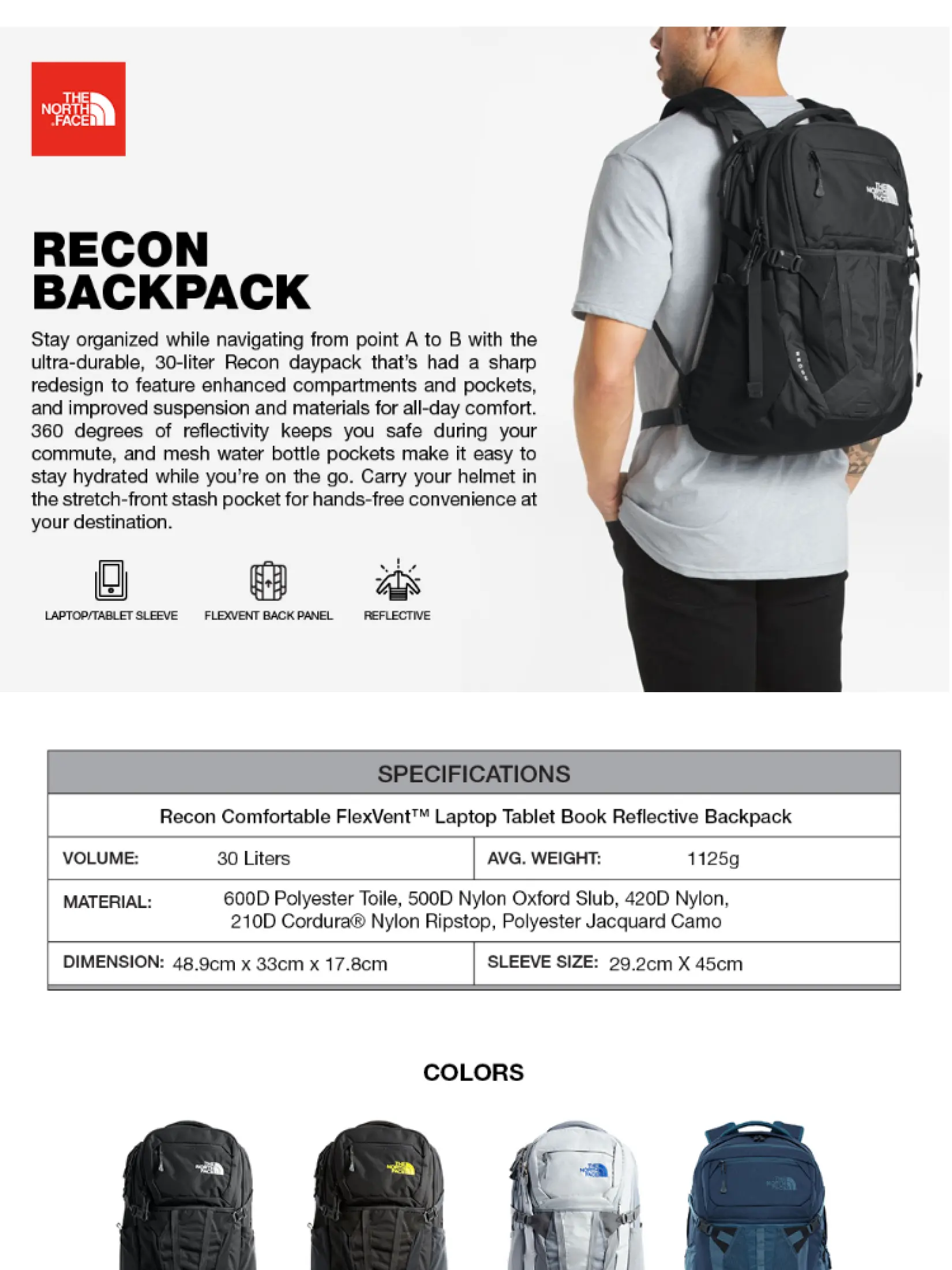 the north face flexvent