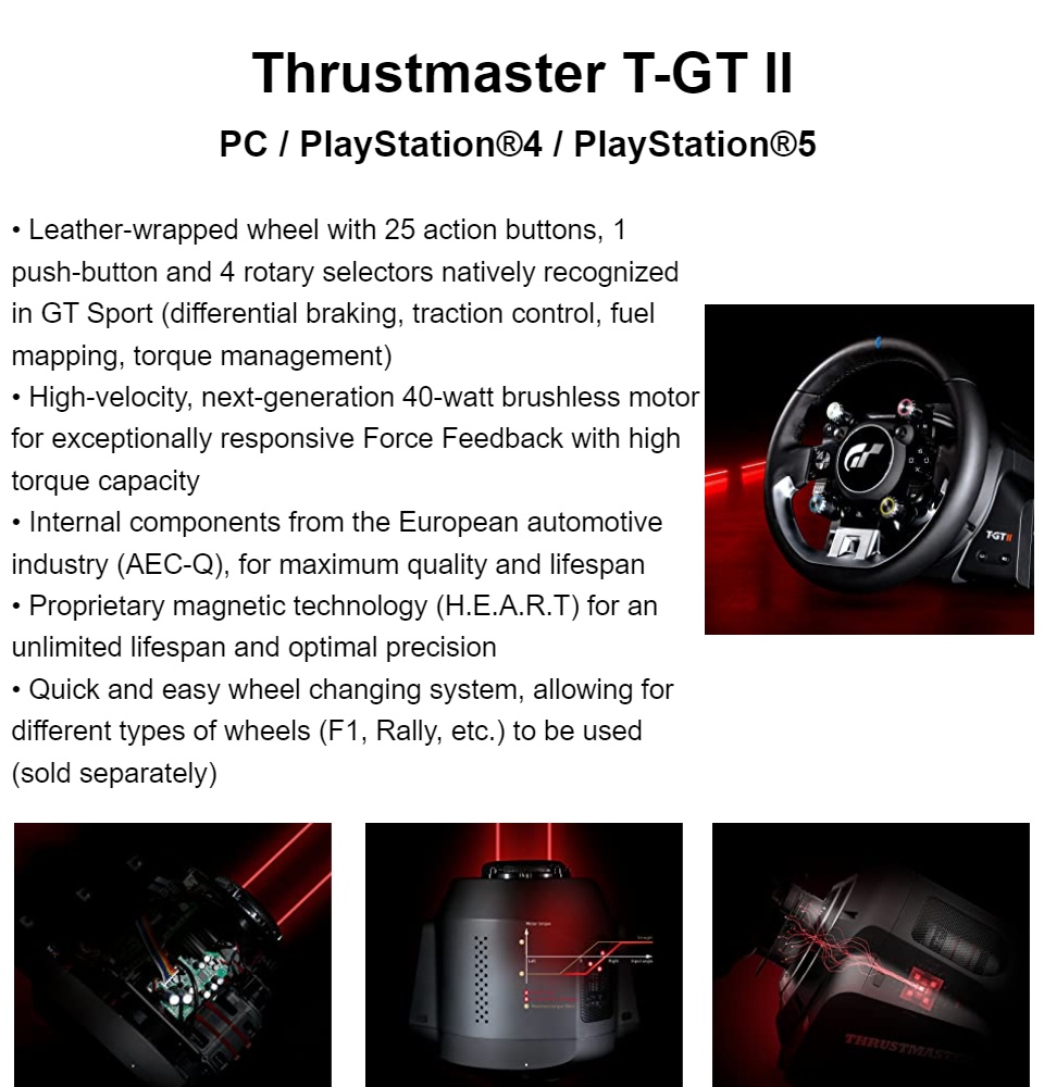 Thrustmaster T-GT II — GAMELINE