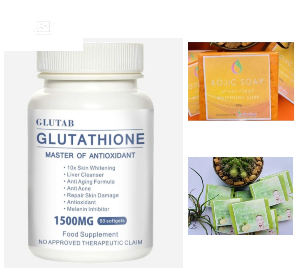 FDA APPROVED GLUTAB GLUTATHIONE +COLLAGEN 1500MG /100% EFFECTIVE MADE IN  USA